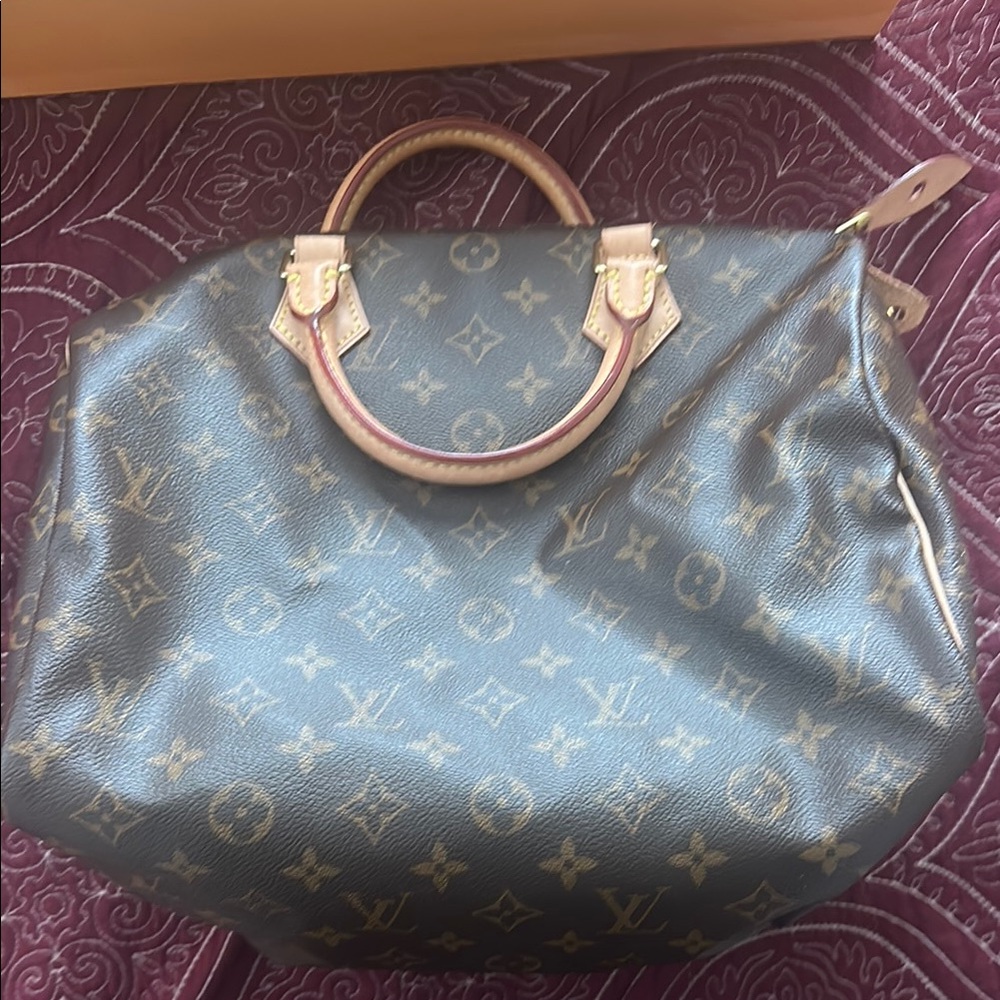 Lowest $- Louis Vuitton Speedy 30 Bag - Picture 1 of 8